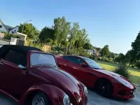 Gebraucht VW Käfer 1969 Rot Cabrio