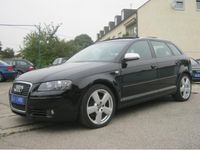 Gebraucht Audi A3 Sportback Ambition 140 PS (102 kW) 2006 Schwarz metallic Kleinwagen