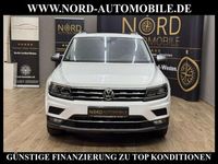 Gebraucht VW Tiguan Allspace Highline 200 PS (147 kW) 2021 Weiß SUV