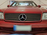 Gebraucht Mercedes SL500 306 PS (225 kW) 1999 Rot Cabrio