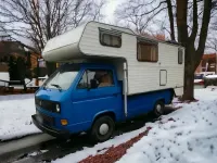 Gebraucht VW T3 95 PS (69 kW) 1987 Blau Van