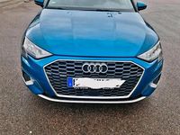 Gebraucht Audi A3 Advanced 150 PS (110 kW) 2023 Blau Limousine