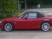 Gebraucht Mazda MX5 140 PS (102 kW) 1998 Rot Cabrio