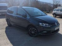 Gebraucht VW Sharan Highline 150 PS (110 kW) 2017 Blau Van / Kleinbus