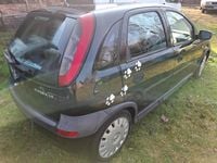 Używany Opel Corsa 75 KM (55 kW) 2002 Czarny Hatchback