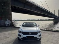 Gebraucht VW T-Roc Cabriolet 150 PS (110 kW) 2021 Weiß Cabrio