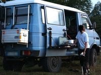 Second-hand Iveco Daily 103 CP (75 kW) 1996 Albastru Monovolum