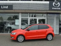 Gebraucht VW Polo Match 69 PS (50 kW) 2012 Flashrot Kleinwagen