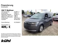 Gebraucht VW Multivan Energetic 150 PS (110 kW) 2021 Indiumgrau metallic Van / Kleinbus