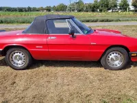 Gebraucht Alfa Romeo Spider 116 PS (85 kW) 1987 Rot Cabrio