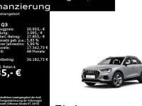 Gebraucht Audi Q3 Advanced Plus 150 PS (110 kW) 2023 Florettsilber metallic SUV