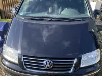 Gebraucht VW Sharan United 116 PS (85 kW) 2009 Schwarz Van / Kleinbus