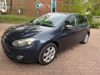 Gebraucht VW Golf VI Style 105 PS (77 kW) 2011 Blau Kleinwagen
