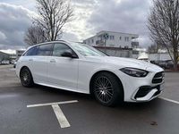 Gebraucht Mercedes C180 AMG line 170 PS (125 kW) 2022 Weiß Kombi