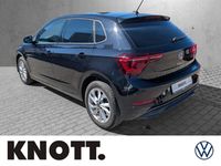 Gebraucht VW Polo Style 95 PS (69 kW) 2022 Schwarz Kleinwagen