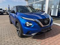 Gebraucht Nissan Juke Tekna 114 PS (83 kW) 2023 Magnetic blue metallic/dach in SUV