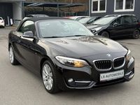 Gebraucht BMW 220 Sport Line 190 PS (139 kW) 2015 Schwarz Cabrio
