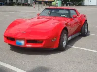Gebraucht Corvette C3 169 PS (124 kW) 1980 Rot Coupé