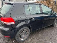 Gebraucht VW Golf VI Trendline 80 PS (58 kW) 2009 Schwarz Kleinwagen
