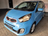 Gebraucht Kia Picanto Spirit 69 PS (50 kW) 2012 Blau Kleinwagen