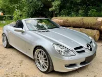 Gebraucht Mercedes SLK350 272 PS (200 kW) 2005 Silber Cabrio
