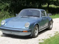 Gebraucht Porsche 911 179 PS (131 kW) 1975 Blau Cabrio