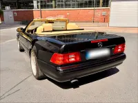 Gebraucht Mercedes SL320 AMG 224 PS (164 kW) 1999 Schwarz Cabrio