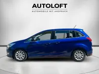 Gebraucht Ford Grand C-Max Titanium 125 PS (91 kW) 2016 Blau Van / Kleinbus