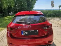 Gebraucht Mazda 3 Prime-Line 122 PS (89 kW) 2019 Rot Limousine