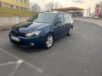 Gebraucht VW Golf VII Match 140 PS (102 kW) 2012 Blau Kombi