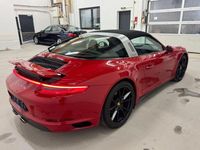 Gebraucht Porsche 911 Targa 4S Chrono 420 PS (308 kW) 2015 Karminrot Cabrio
