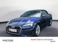 Gebraucht Audi A5 Cabriolet S-Line 265 PS (194 kW) 2023 Navarrablau metallic Cabrio