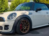 Gebraucht Mini John Cooper Works Cabriolet 211 PS (155 kW) 2011 Beige Cabrio