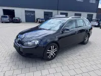 Gebraucht VW Golf VI 105 PS (77 kW) 2010 Schwarz Kleinwagen
