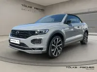 Gebraucht VW T-Roc Cabriolet R-line 150 PS (110 kW) 2021 Grau Cabrio