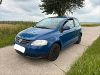 Gebraucht VW Fox Refresh 55 PS (40 kW) 2009 Blau Kleinwagen