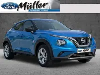 Gebraucht Nissan Juke Tekna 114 PS (83 kW) 2021 Vivid blue/caspian blue SUV