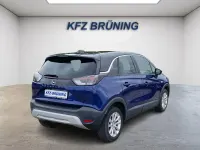 Gebraucht Opel Crossland Business Elegance 131 PS (96 kW) 2021 Nautic blau metallic / dac (metallic) SUV