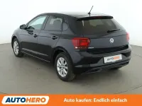 Gebraucht VW Polo Highline 95 PS (69 kW) 2019 Schwarz Kleinwagen