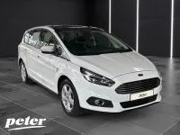 Gebraucht Ford S-MAX Titanium 165 PS (121 kW) 2019 Frostweiß Van / Kleinbus