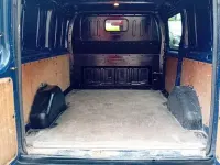 Gebraucht Ford Transit 101 PS (74 kW) 2009 Blau Van / Kleinbus