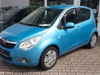 Gebraucht Opel Agila Edition 86 PS (63 kW) 2009 Blau Kleinwagen