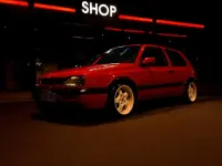 Używany VW Golf Edition 115 KM (84 kW) 1995 Czerwony Coupe