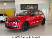 Gebraucht VW Polo Trendline 60 PS (44 kW) 2014 Flashrot Kleinwagen