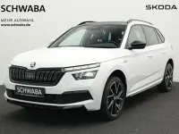 Gebraucht Skoda Kamiq Monte Carlo 110 PS (80 kW) 2022 Moonweiss metallic SUV
