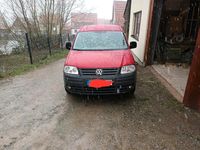 Gebraucht VW Caddy Maxi 105 PS (77 kW) 2009 Rot Van / Kleinbus