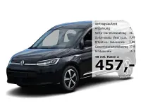 Gebraucht VW Caddy Style 150 PS (110 kW) 2025 Schwarz Van / Kleinbus