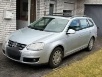 Gebraucht VW Golf V Individual 122 PS (89 kW) 2008 Silber Kombi