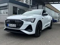 Gebraucht Audi e-tron S-Line 230 kW (313 PS) 2022 Weiß SUV