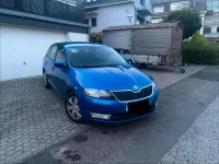 Gebraucht Skoda Rapid Joy 90 PS (66 kW) 2016 Blau Kleinwagen